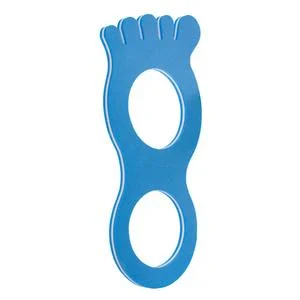 Tapis de natation en forme de pied