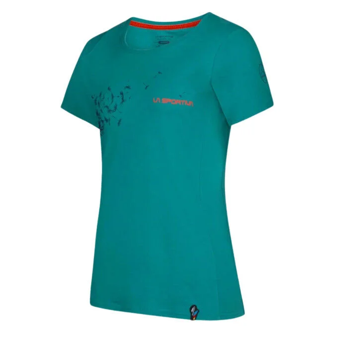 Tee-shirt d’escalade femme La Sportiva Windy – Lagoon