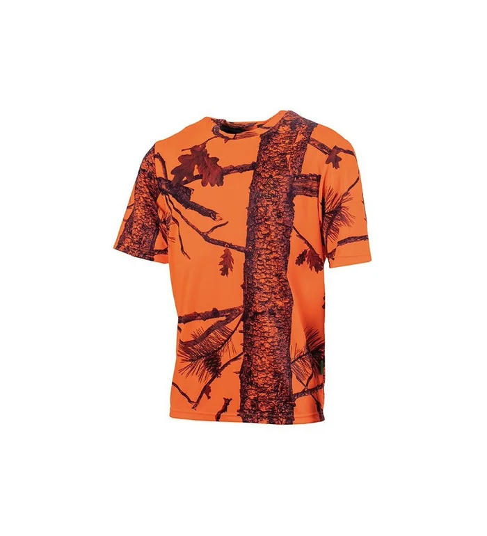 Tee-shirt enfant camo orange Treeland
