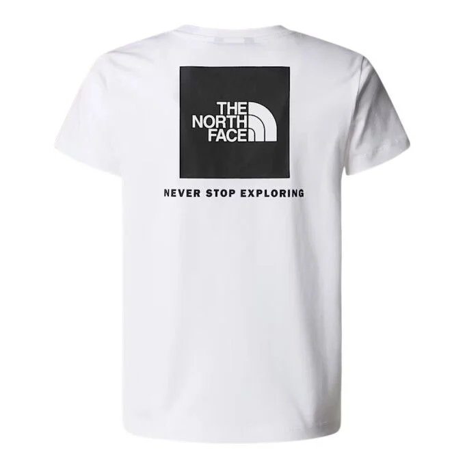 Tee-shirt garcon The North Face Redbox – White – Image 2