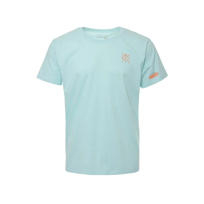 Tee-shirt Homme a manches courtes Watts WATTS01 – Soft Blue