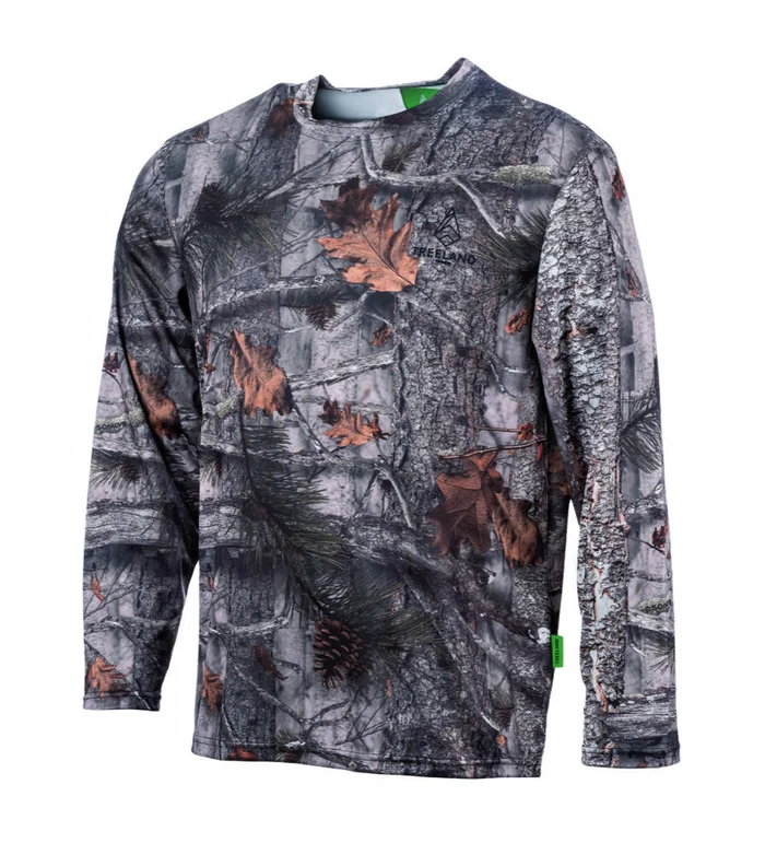 Tee-shirt manches longues camo forest Treeland
