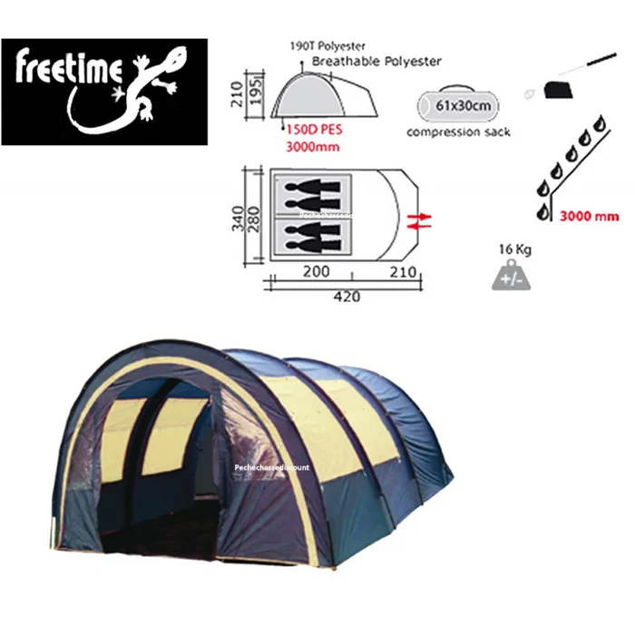 TENTE SPACE 4 LX FREETIME