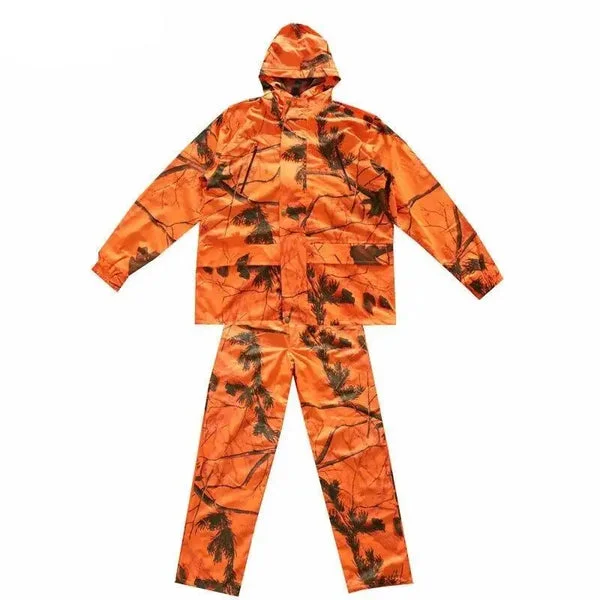 Tenue de chasse orange