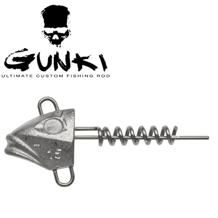 TETES PLOMBEES GUNKI G’FISH SCREW NEUTRAL IN THE BOX