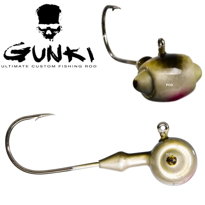 TETES PLOMBEES GUNKI G’FOOT NATURAL BROWN WHITE PAR 3