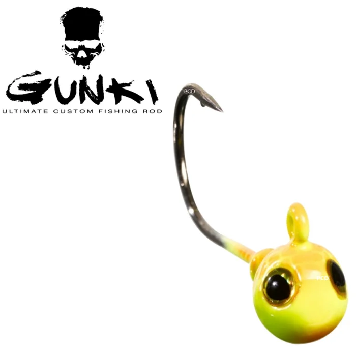 TETES PLOMBEES GUNKI G’ROUND ORANGE FLUO YELLOW PAR 3