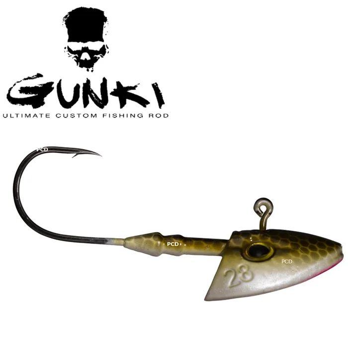 TETES PLOMBEES GUNKI G’VERTI NATURAL BROWN WHITE PAR 3