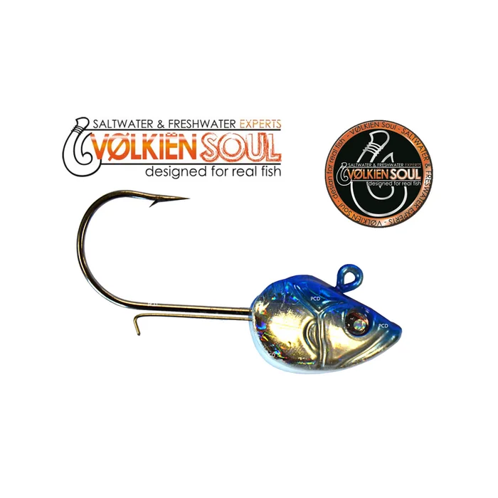 TETES PLOMBEES VOLKIEN SOUL SKULL FIXE PAR 2