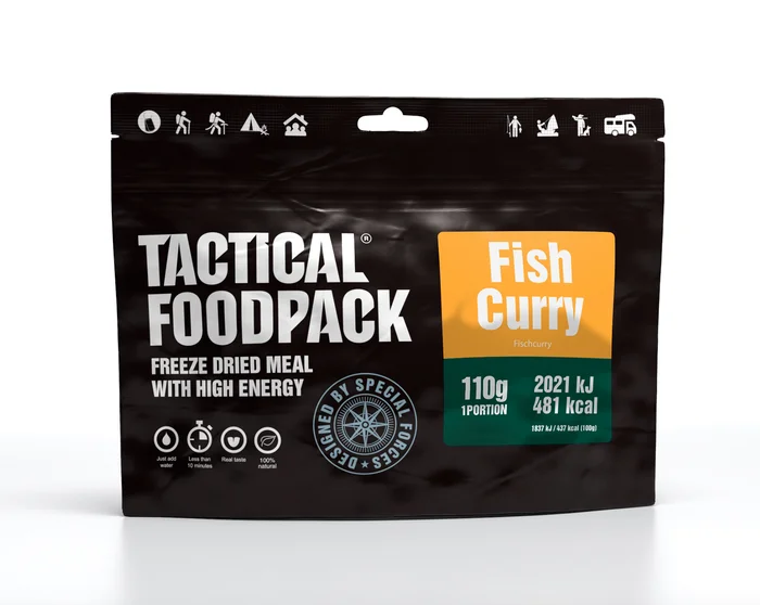 TFP0048 – Tactical Foodpack Curry de poisson au riz