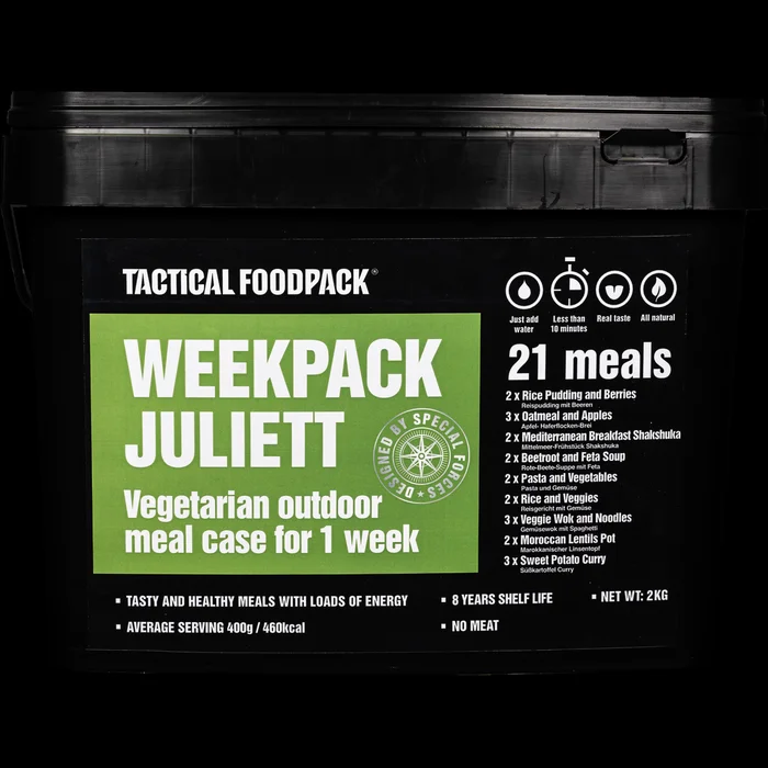 TFPC0005 – Tactical Foodpack pack semaine Juliett