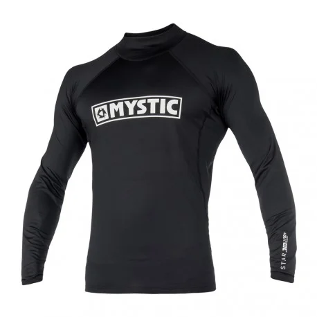 Tops Lycra EnfantMystic Star L/S Rashvest Junior – Noir 2024