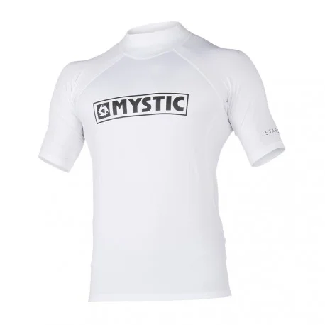 Tops Lycra EnfantMystic Star S/S Rashvest Junior – Blanc 2024