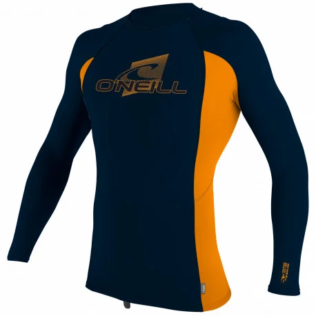 Tops Lycra EnfantO’Neill YOUTH PREMIUM SKINS L/S RASH GUARD Orange 2025