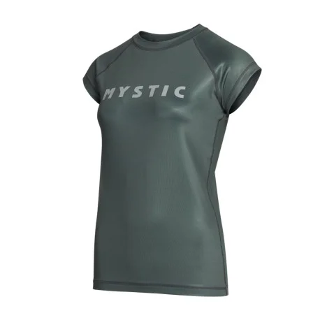 Tops Lycra FemmeMystic Star S/S Rashvest Women Olive 2024