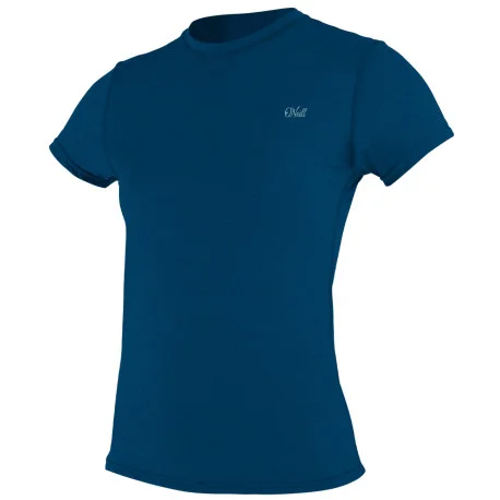 Tops Lycra FemmeO’Neill Wms Blueprint S/S Sun Shirt Deep Sea 2025
