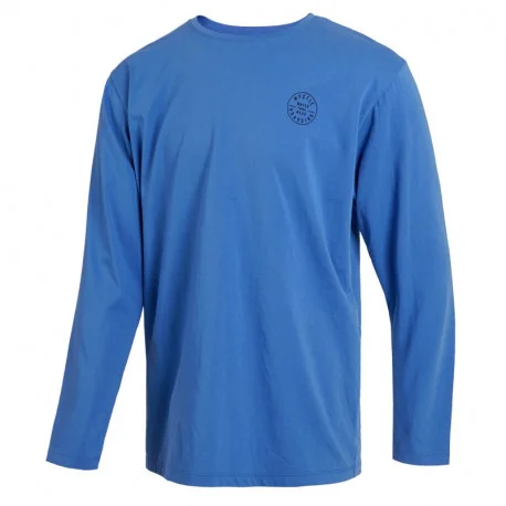 Tops Lycra HommeMystic Boarding L/S Quickdry – Bleu 2024