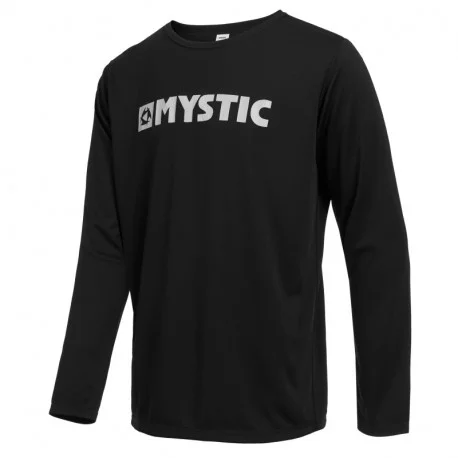 Tops Lycra HommeMystic Star L/S Quickdry – Noir 2024