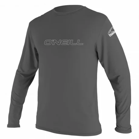 Tops Lycra HommeO’Neill Basic Skins Sun Shirt Graphite 2025