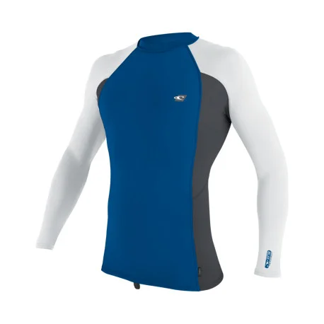 Tops Lycra HommeO&rsquo;Neill PREMIUM SKINS RASHGUARD L/S DEEPSEA/GRAPH/WHT 2025