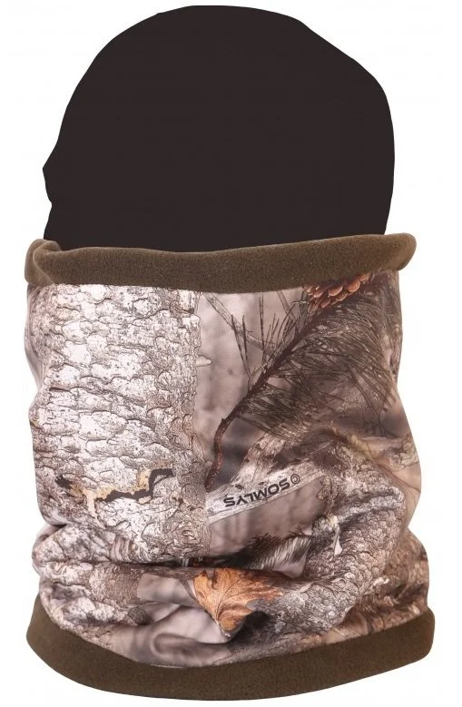 Tour de cou enfant polaire camouflage bois SOMLYS