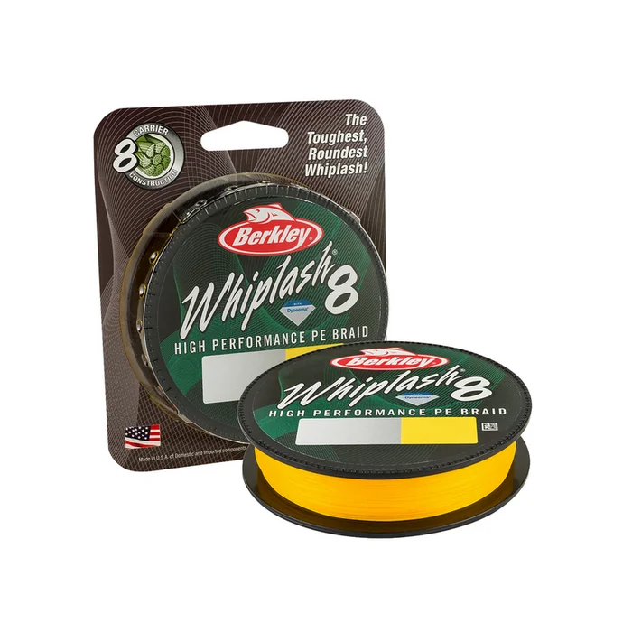 Tresse Berkley Whiplash 8 Yellow 150m