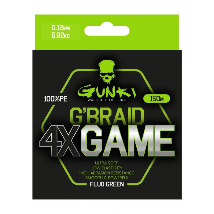 Tresse Gunki G’Braid 4X Game 150m