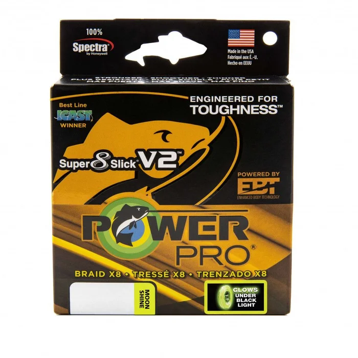 Tresse Power Pro 8 Slick V2 135m Moon Shine