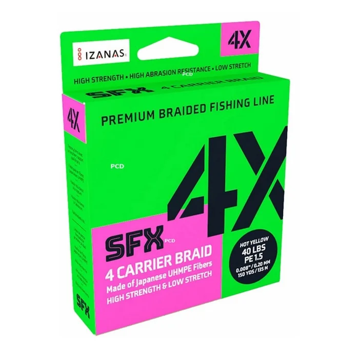 Tresse Sufix SFX 4 Multicolor 300M