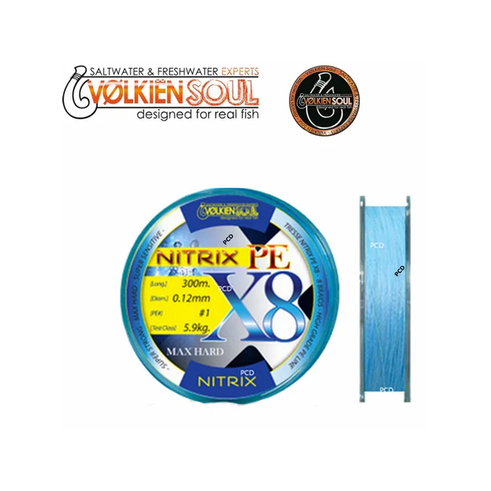 TRESSE VOLKIEN SOUL NITRIX MILKY BLUE 300M
