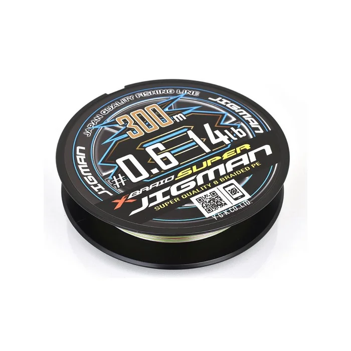 Tresse YGK Xbraid Super Jigman 300m
