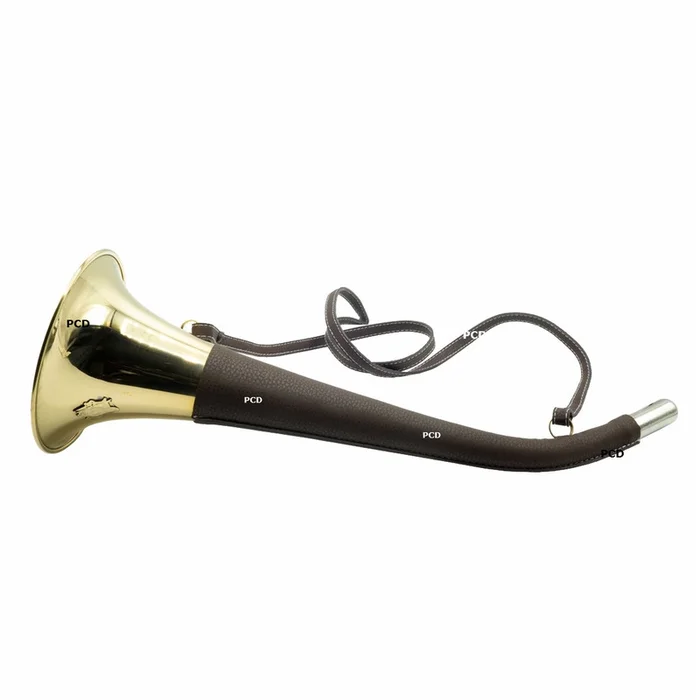 Trompe De Chasse Pavillon Gainée Januel 50cm