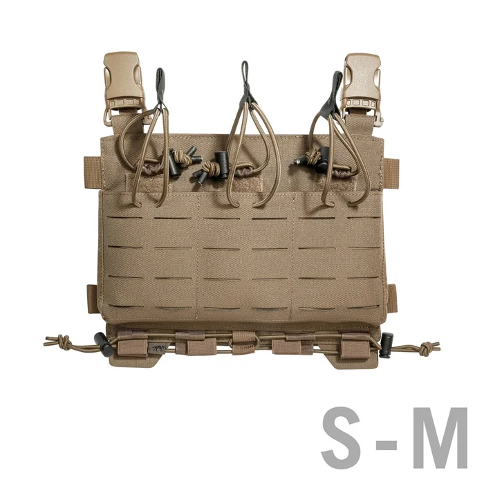 TT CARRIER MAG PANEL LC M4 – Panneau frontale MOLLE- Lasercut avec 3 porte-chargeurs