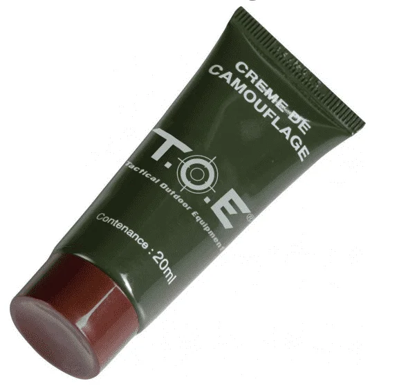 Tube de Crème de Camouflage Marron