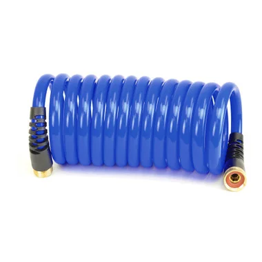 Tuyau spiralé PRO 15′ avec double décompression flexible 1/2″ ID tuyau HP de qualité