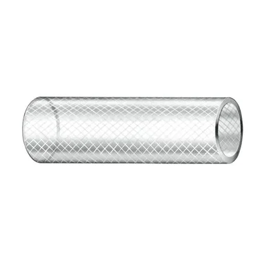 Tuyau Trident Marine 1″ en PVC renforcé robuste (FDA) – Eau potable – Transparent – Vendu au pied