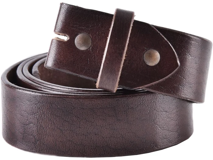 ULF-LP-30 – LARP Ceinture Sans Boucle Cuir Marron