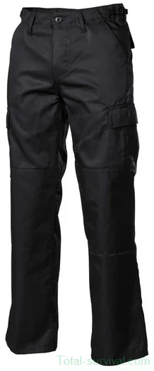 US Pantalon combat BDU femmes, Noir