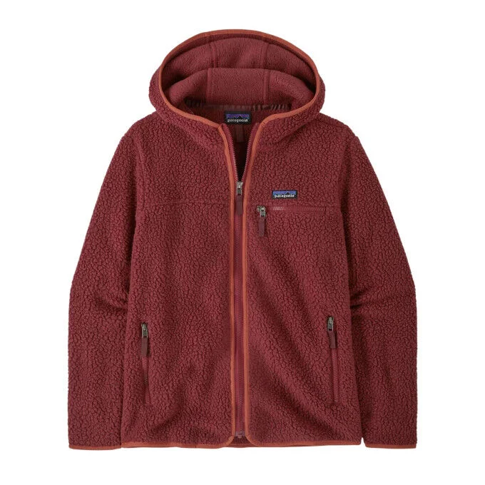 Veste a capuche polaire Femme Patagonia Retro Pile – Sequoia Red