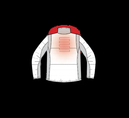 Veste chauffante matelassée HEAT Game bleu DEERHUNTER – Image 4
