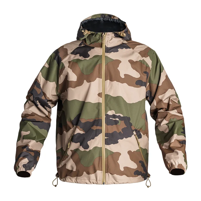 Veste courte Lightshell RAIN PROTECT camo fr/ce – Ref 01.201920
