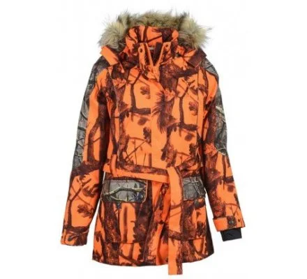Veste de chasse femme Grand Nord camo orange PERCUSSION