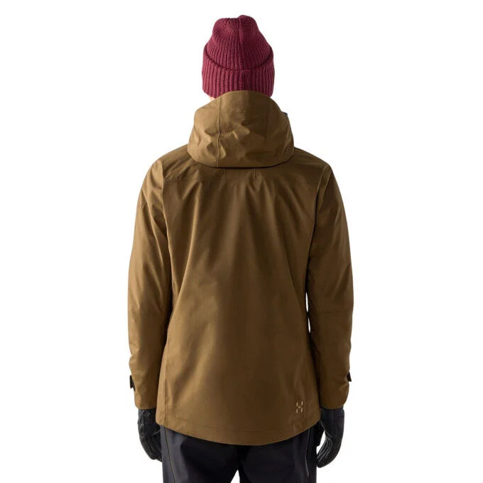 Veste de ski Femme Haglofs Latnja GTX – Teak Brown – Image 3