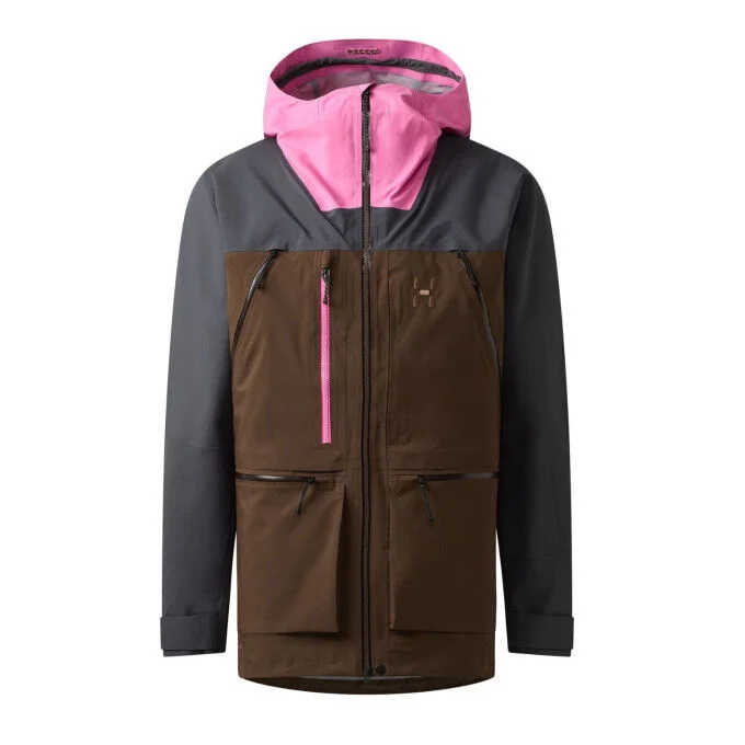 Veste de ski Homme Haglofs Vassi GTX Pro II – Lantana Pink/Woodland Brown