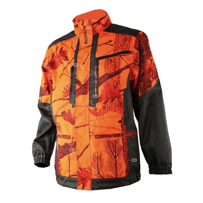 Veste De Traque Homme Somlys Spirit Traque 457 Orange Fire Evo