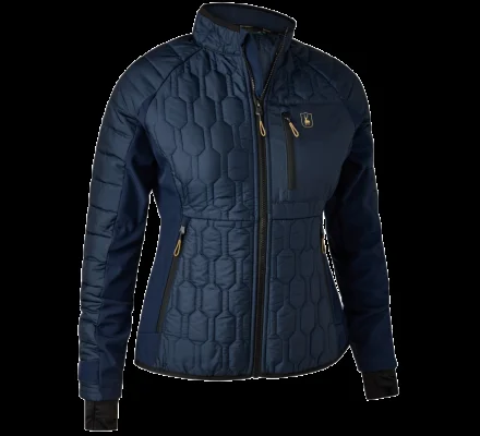 Veste femme matelassée Mossdale Dress bleu DEERHUNTER
