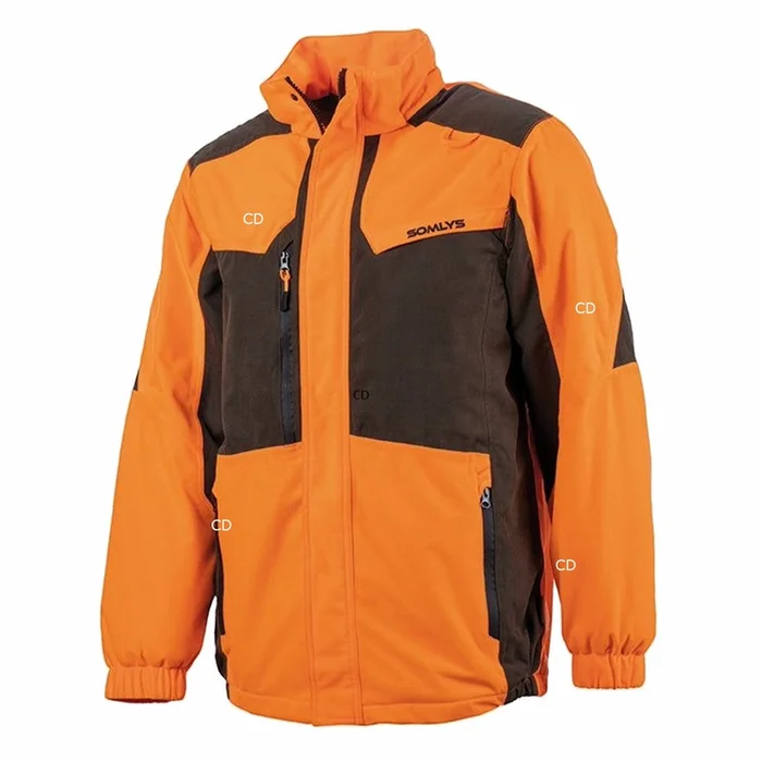 Veste Homme Somlys 414N Classy Warm JKT Orange Et Verte