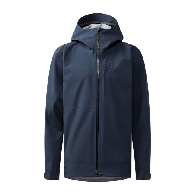 Veste impermeable Homme Haglofs Front Proof II – Tarn Blue