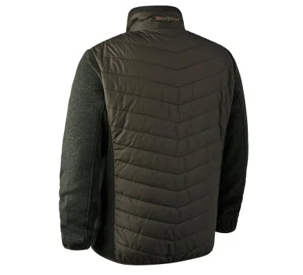 Veste matelassage et tricot vert Moor DEERHUNTER – Image 2