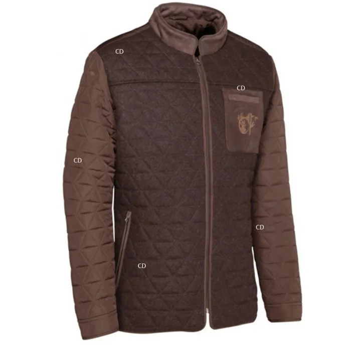 Veste Matelassée Homme Club Interchasse Balderic Marron